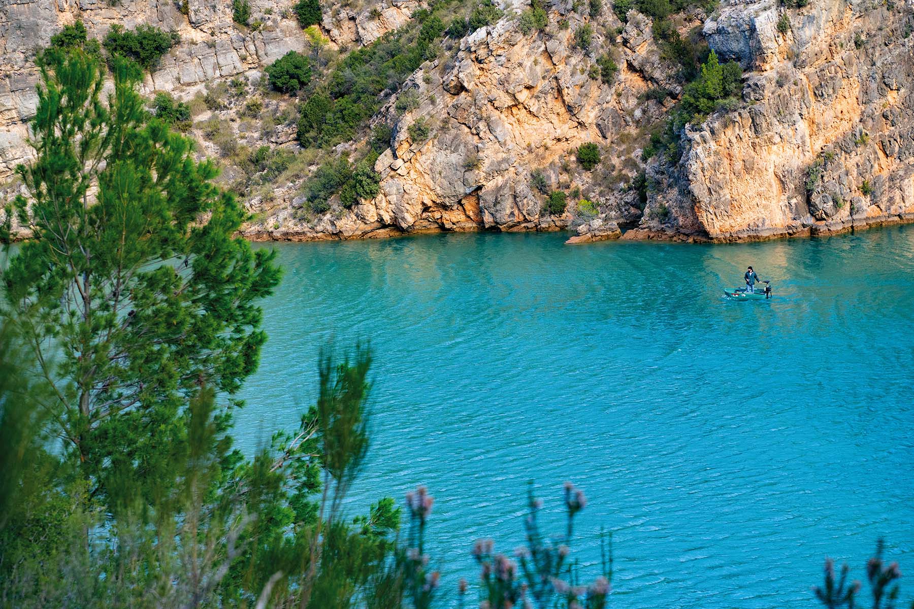 embalse en Cofrentes